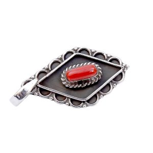 Himalayan Coral Pendant