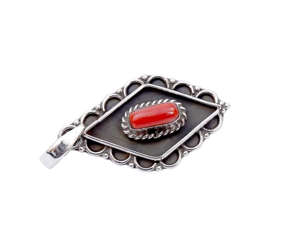 Himalayan Coral Pendant