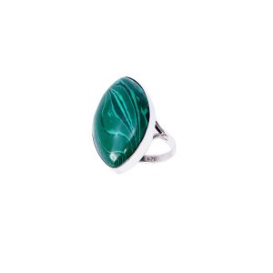 Rajasthan Green Malachite Gem Ring